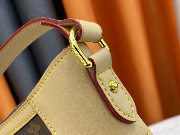 ルイヴィトンバッグ素材ディテール